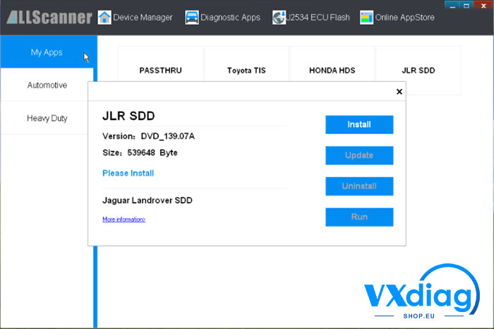 How to use Original Factory Diagnostic Functions for VXDIAG Device