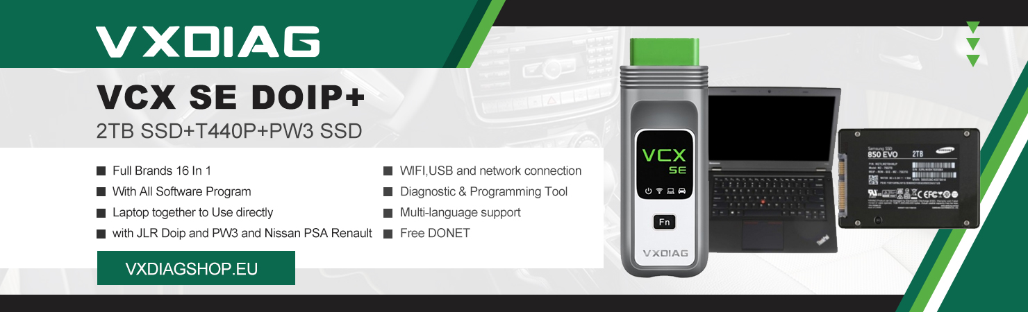 vxdiag vcx se banner